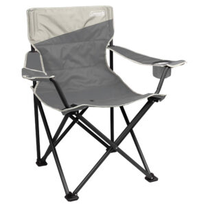 COLEMAN BIG & TALL QUAD  CAMPING CHAIR GREY
