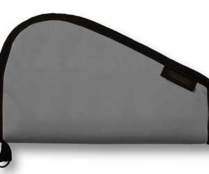 Bulldog Cases Pistol Rug - Metal Gray, for Small Gun, without Handle