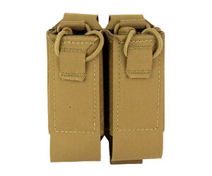HSP DOUBLE PISTOL MAG POUCH COY