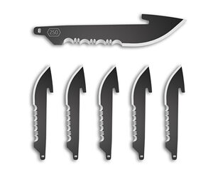 OD EDGE DROP-PT SRTD BLADE 6PK
