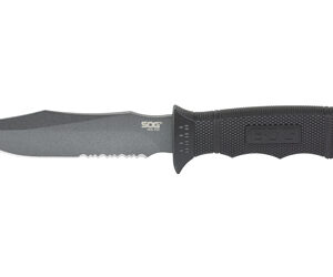 SOG SEAL PUP BLK 4.75" W/STH