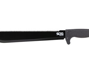 SOG SOGFARI MACHETE BLACK W/STH