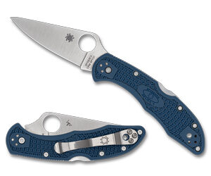 SPYDERCO DELICA 4 CPM 2.9" CBLT BLU