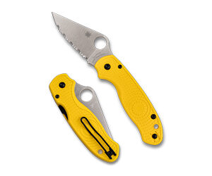 SPYDERCO PARA 3 LW SALT SE YELLOW