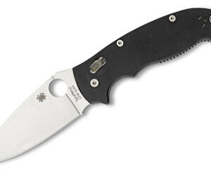 SPYDERCO MANIX 2 XL BLK G10 PLNEDGE