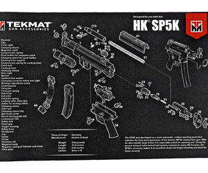 TEKMAT PISTOL MAT H&K SP5K