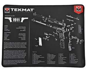 TEKMAT ULTRA PSTL MAT 1911 BLK