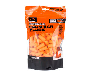 WALKER'S FOAM EAR PLUGS 50PK BAG