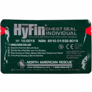 HyFin Chest Seal, 6" x 6"