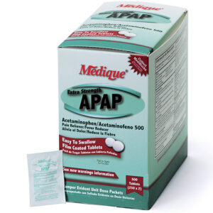 Extra Strength APAP, 500/box