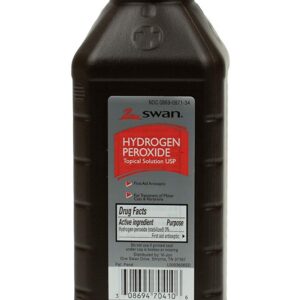 Hydrogen peroxide, 3% 8 oz.