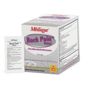 Back Pain Relief, 80 Tablets Per Box, Medique, 07480