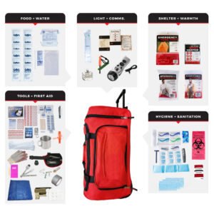 Elite Bug Out Bag, Rolling Bag