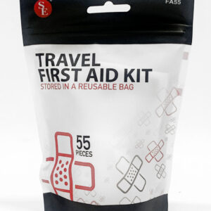 All Purpose First Aid Kit, Reusable Bag, 55 Pieces