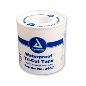First Aid Tape, 3-Cut (Tri-Cut) Plastic Spool, 1 each