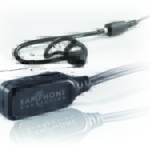 Black Diamond Coyote Short-Tube Lapel Microphone Easy-Connect for Kenwood VP5000/VP6000/VP8000