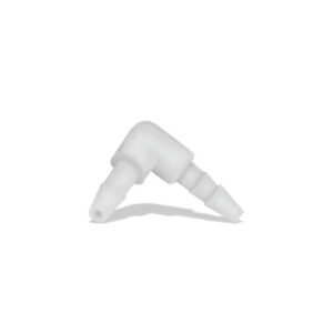 Clear Plastic elbow for Rubber Ear Mold