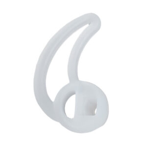 Fin Ultra Ear Tip for Tubeless Earpieces — Left Ear — Medium Clear