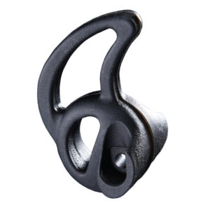 Ambidextrous Black Large Skeleton Ear Tip