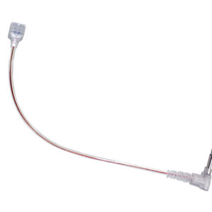 Replacement Micro Sound Tubeless 3.5mm Speaker Cable — Clear for 3.5mm Connector