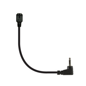 Replacement Micro Sound Tubeless 2.5mm Speaker Cable — Black for 2.5mm Connector
