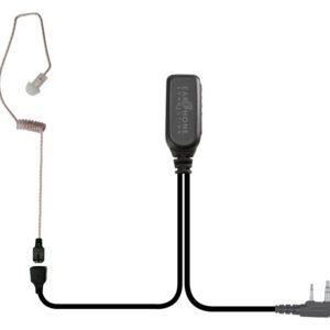 Whisper Hawk Covert Lapel Microphone 2-Pin for Kenwood NX220/NX240V/NX320