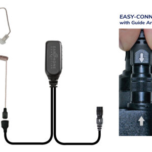 Whisper Hawk Covert Lapel Microphone Replacement Easy-Connect