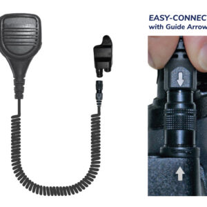Rhino Speaker Microphone Easy-Connect 3.5mm for Harris 700P/P7100/P7130