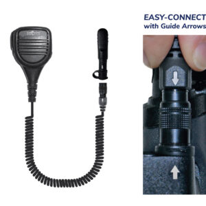 Rhino Speaker Microphone Easy-Connect 3.5mm for Motorola XPR3000/XPR3300/XPR3500