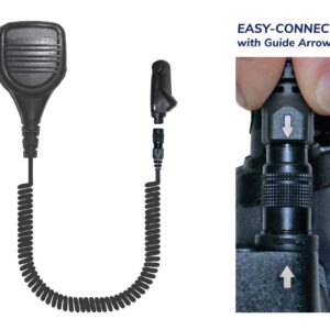 Rhino Speaker Microphone Easy-Connect 3.5mm for Harris XG-100/XL-150/XL-185