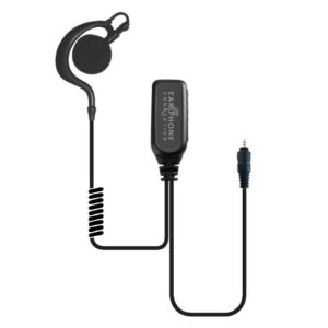 Owl Large-Speaker Earhook Lapel Microphone for Motorola TLK100 Series/SL300/SL500