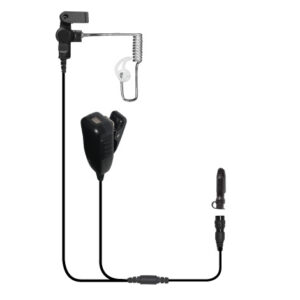 Cougar Two-Wire Microphone Clear Quick-Release for Motorola PRO5150 ELITE/PRO7150 ELITE/PRO9150 ELITE