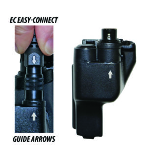 EC Easy-Connect Adapter with Guide Arrow for Motorola XTS1500/XTS2000/XTS2500