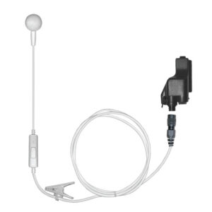 iBud PTT Single-Earbud Surveillance Kit Easy-Connect for Motorola XTS1500/XTS2000/XTS2500