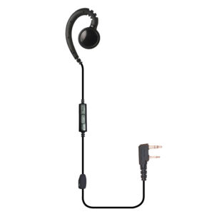 iHook PTT Earhook Surveillance Kit 2-Pin for Kenwood NX220/NX240V/NX320